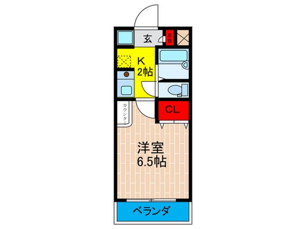 ファ－ストマンションの物件間取画像